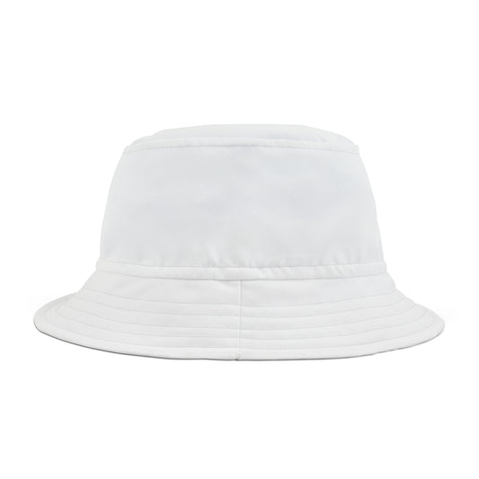 Stylish White Bucket Hat for Summer Adventures